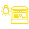 icona Illuminazione Spazi Commerciali